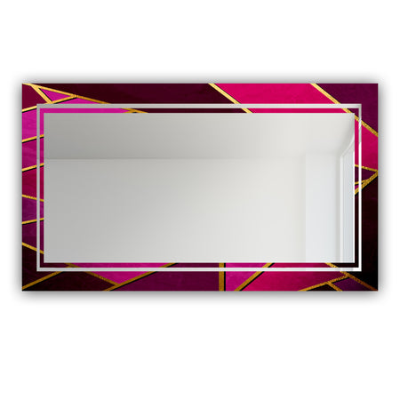 Capital Gold Honeycomb 21 - Glam Mirror - Modern Vanity Mirror