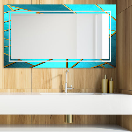 Capital Gold Honeycomb 22 - Glam Mirror - Modern Vanity Mirror