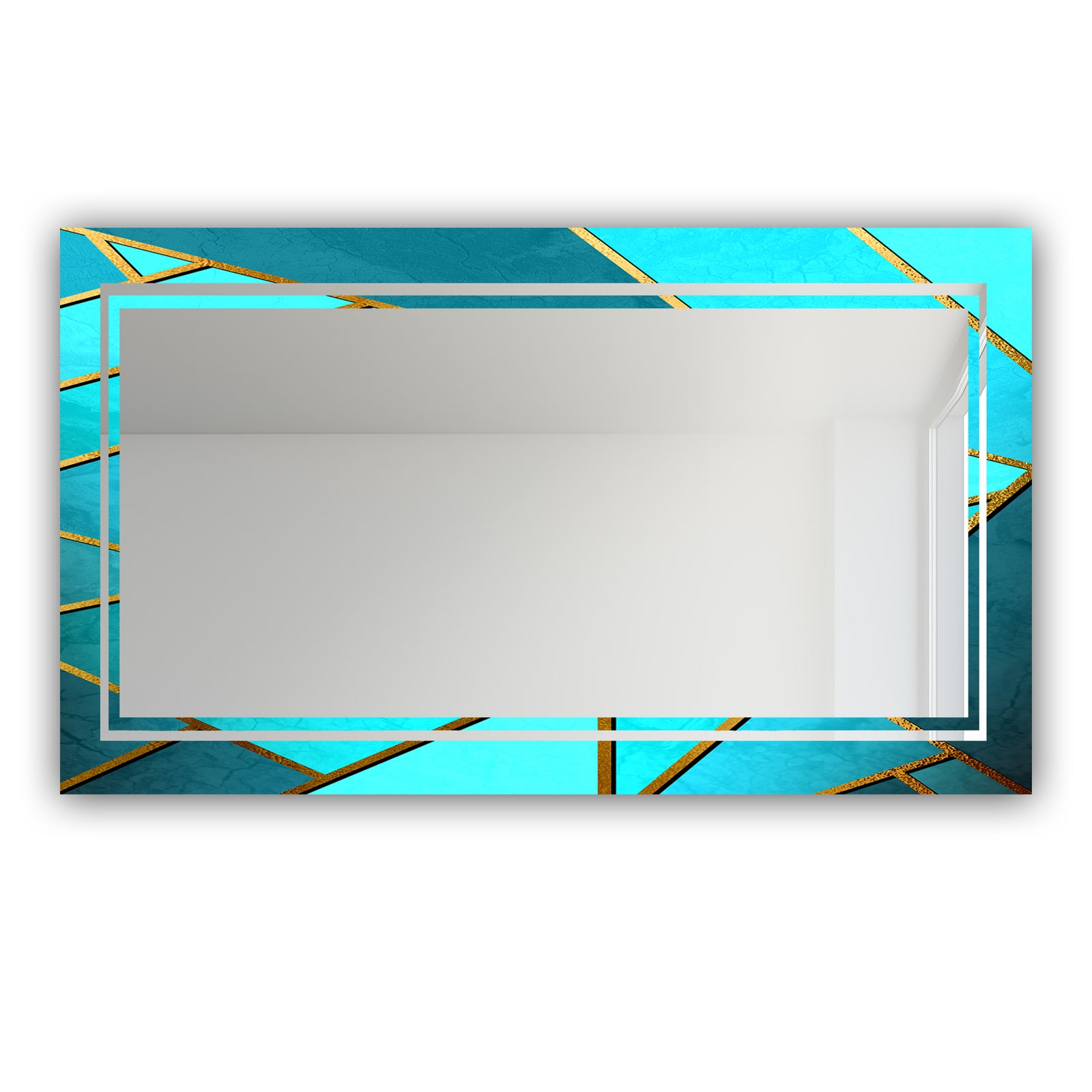 Capital Gold Honeycomb 22 - Glam Mirror - Modern Vanity Mirror