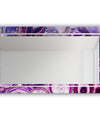 Marbled Geode 21 - Glam Mirror - Modern Vanity Mirror