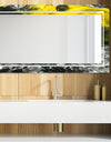 Marbled Yellow 13 - Glam Mirror - Modern Vanity Mirror