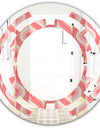 Retro Drop Design I - Modern Round or Oval Wall Mirror - Space