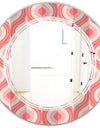 Retro Drop Design I - Modern Round or Oval Wall Mirror - Triple C