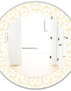 Abstract Geometrical - Modern Round or Oval Wall Mirror - Triple C