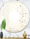 Abstract Geometrical - Modern Round or Oval Wall Mirror - Whirl