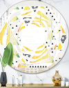 Triangular Retro Design IV - Modern Round or Oval Wall Mirror - Whirl