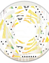 Triangular Retro Design IV - Modern Round or Oval Wall Mirror - Whirl