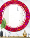 Circular Retro Design III - Modern Round or Oval Wall Mirror - Triple C