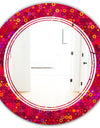 Circular Retro Design III - Modern Round or Oval Wall Mirror - Triple C