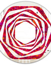 Circular Retro Design III - Modern Round or Oval Wall Mirror - Whirl