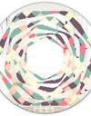 Retro Square Design IV - Modern Round or Oval Wall Mirror - Whirl