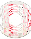 Botanical Retro Design I - Modern Round or Oval Wall Mirror - Whirl