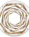 Retro Square Design V - Modern Round or Oval Wall Mirror - Whirl