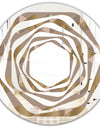Retro Square Design VI - Modern Round or Oval Wall Mirror - Whirl