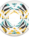 Retro Abstract Design VII - Modern Round or Oval Wall Mirror - Whirl