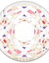 Triangular Retro Design VII - Modern Round or Oval Wall Mirror - Whirl