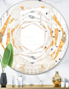 Geometric Retro Design I - Modern Round or Oval Wall Mirror - Whirl