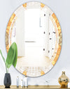 Geometric Retro Design I - Modern Round or Oval Wall Mirror - Triple C