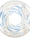Abstract Retro Design I - Modern Round or Oval Wall Mirror - Whirl