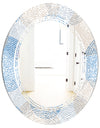 Abstract Retro Design I - Modern Round or Oval Wall Mirror - Triple C