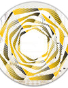Rhombus Retro Geometric - Modern Round or Oval Wall Mirror - Whirl