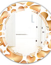 Liquid Gold I - Modern Round or Oval Wall Mirror - Triple C