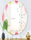 Diamond Retro III - Modern Round or Oval Wall Mirror - Triple C