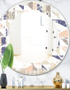 Porch Den 'Retro Geometric Design X - Wall Mirror