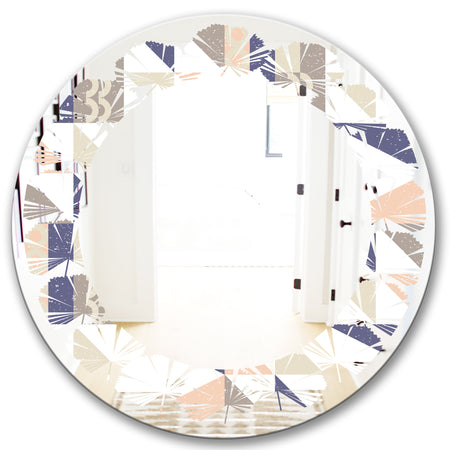 Porch Den 'Retro Geometric Design X - Wall Mirror