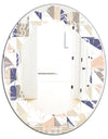 Porch Den 'Retro Geometric Design X - Wall Mirror