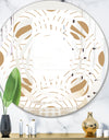 Circular Retro Design - Modern Round or Oval Wall Mirror - Whirl