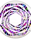 Leopard Fur Safari VIII - Modern Round or Oval Wall Mirror - Whirl