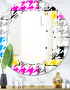 Classic Hounds - Modern Round or Oval Wall Mirror - Triple C
