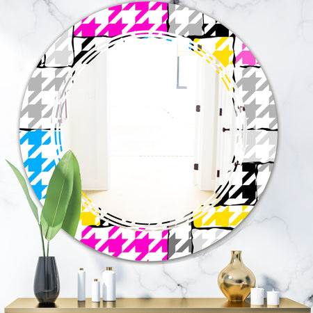 Classic Hounds - Modern Round or Oval Wall Mirror - Triple C