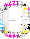 Classic Hounds - Modern Round or Oval Wall Mirror - Triple C