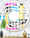 Classic Hounds - Modern Round or Oval Wall Mirror - Whirl