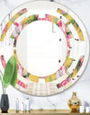 Hand - Modern Round or Oval Wall Mirror - Space