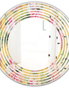 Hand - Modern Round or Oval Wall Mirror - Wave