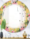 Hand - Modern Round or Oval Wall Mirror - Triple C