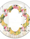 Hand - Modern Round or Oval Wall Mirror - Quatrefoil
