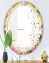 Hand - Modern Round or Oval Wall Mirror - Triple C