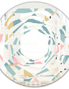 Diamond Retro I - Modern Round or Oval Wall Mirror - Whirl