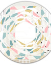 Diamond Retro XI - Modern Round or Oval Wall Mirror - Whirl