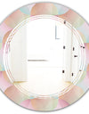 Abstract Design Retro Pattern VII - Modern Round or Oval Wall Mirror - Triple C