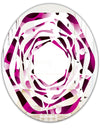 Abstract Design Retro Pattern VI - Cottage Round or Oval Wall Mirror - Whirl