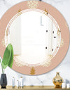 Pineapple Summer Bliss VII - Modern Round or Oval Wall Mirror - Triple C