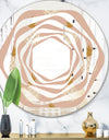 Pineapple Summer Bliss VII - Modern Round or Oval Wall Mirror - Whirl