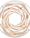 Pineapple Summer Bliss VII - Modern Round or Oval Wall Mirror - Whirl
