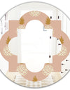 Pineapple Summer Bliss VII - Modern Round or Oval Wall Mirror - Quatrefoil