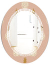 Pineapple Summer Bliss VII - Modern Round or Oval Wall Mirror - Triple C